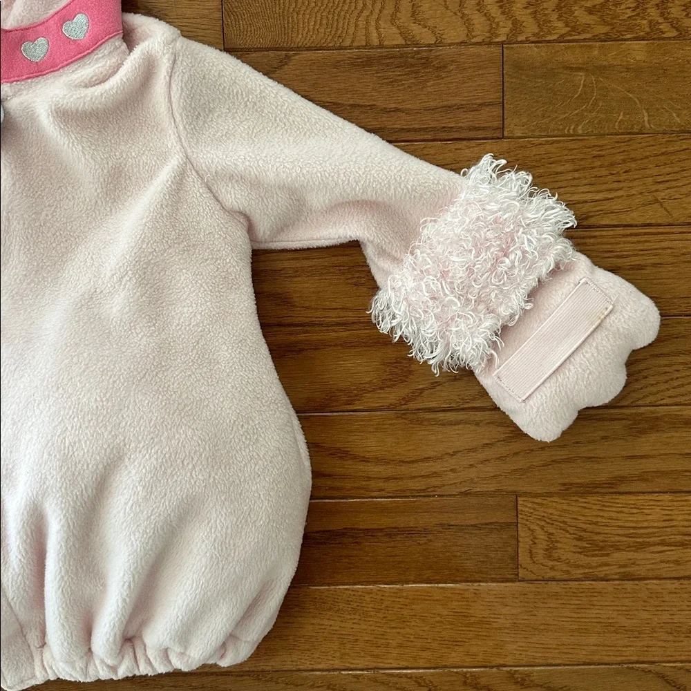 🐶 OLD NAVY Baby Poodle Halloween costume pink 12-24 months dog baby Halloween